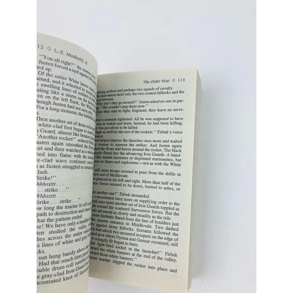 Set Series Lot of 8 Saga of Recluce books by L.E. Modesitt, Jr.